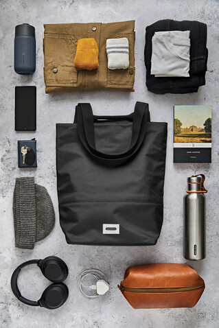 Black+Blum isolierte 16L Trage- & Kühltasche schwarz bedrucken, Art.-Nr. P439.1901 Black+Blum isolierte 16L Trage- & Kühltasche schwarz bedrucken, Art.-Nr. P439.1901