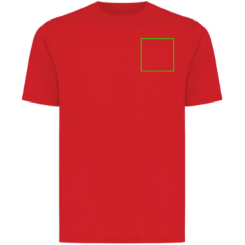 IQONIQ Sierra Lightweight T-Shirt aus recycelter Baumwolle rot bedrucken, Art.-Nr. T9104.029.XS IQONIQ Sierra Lightweight T-Shirt aus recycelter Baumwolle rot bedrucken, Art.-Nr. T9104.029.XS