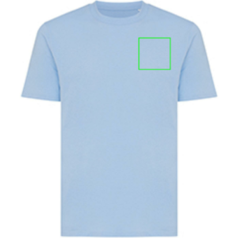 IQONIQ Sierra Lightweight T-Shirt aus recycelter Baumwolle sky blue bedrucken, Art.-Nr. T9104.022.M IQONIQ Sierra Lightweight T-Shirt aus recycelter Baumwolle sky blue bedrucken, Art.-Nr. T9104.022.M