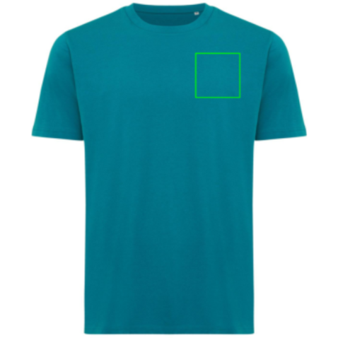 IQONIQ Sierra Lightweight T-Shirt aus recycelter Baumwolle verdigris bedrucken, Art.-Nr. T9104.009.L IQONIQ Sierra Lightweight T-Shirt aus recycelter Baumwolle verdigris bedrucken, Art.-Nr. T9104.009.L