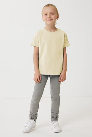 IQONIQ Koli Kids T-Shirt aus recycelter Baumwolle cream yellow bedrucken, Art.-Nr. T6100.036.34 IQONIQ Koli Kids T-Shirt aus recycelter Baumwolle cream yellow bedrucken, Art.-Nr. T6100.036.34