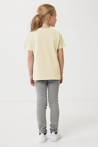 IQONIQ Koli Kids T-Shirt aus recycelter Baumwolle cream yellow bedrucken, Art.-Nr. T6100.036.34 IQONIQ Koli Kids T-Shirt aus recycelter Baumwolle cream yellow bedrucken, Art.-Nr. T6100.036.34