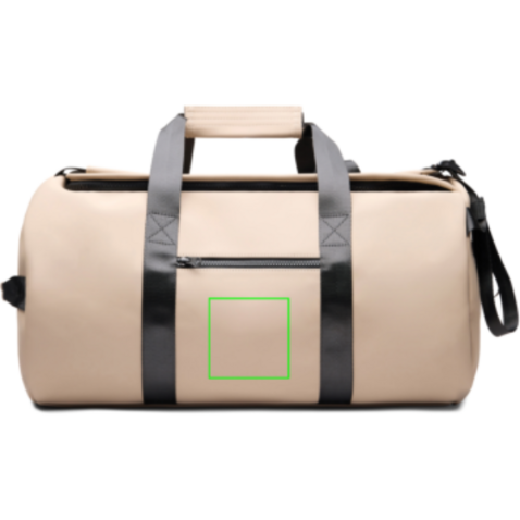 VINGA Baltimore RCS Wochenend-Rucksack greige bedrucken, Art.-Nr. V7030319