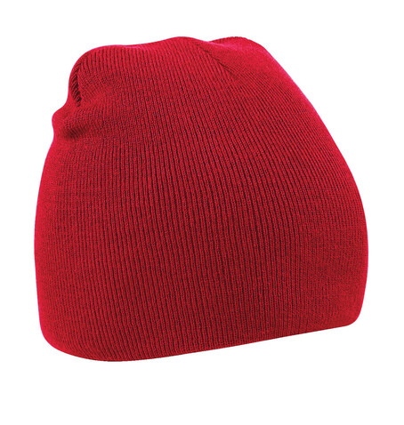 Beechfield Original Pull-On Beanie, Classic Red, One Size bedrucken, Art.-Nr. 003694010 Beechfield Original Pull-On Beanie, Classic Red, One Size bedrucken, Art.-Nr. 003694010