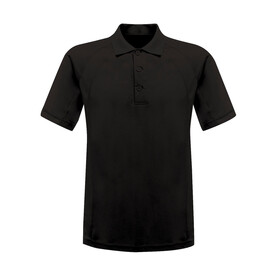 Regatta Coolweave Wicking Polo, Black, XS bedrucken, Art.-Nr. 005171012 Regatta Coolweave Wicking Polo, Black, XS bedrucken, Art.-Nr. 005171012
