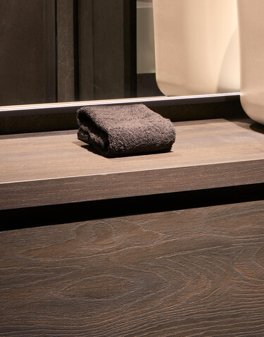 SG ACCESSORIES - TOWELS Seine Guest Towel LUXE, Chocolate, 30x50 bedrucken, Art.-Nr. 005647021