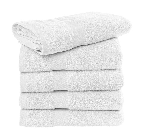 SG ACCESSORIES - TOWELS Seine Beach Towel LUXE, White, 100x150 bedrucken, Art.-Nr. 006640001