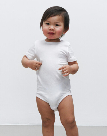 True Blanks Baby Bodysuit, White, 92 bedrucken, Art.-Nr. 010410003