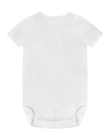 True Blanks Baby Bodysuit, White, 92 bedrucken, Art.-Nr. 010410003