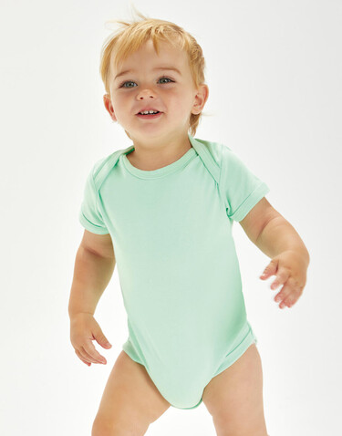 BabyBugz Baby Bodysuit, Fuchsia Organic, 6-12 bedrucken, Art.-Nr. 010474423