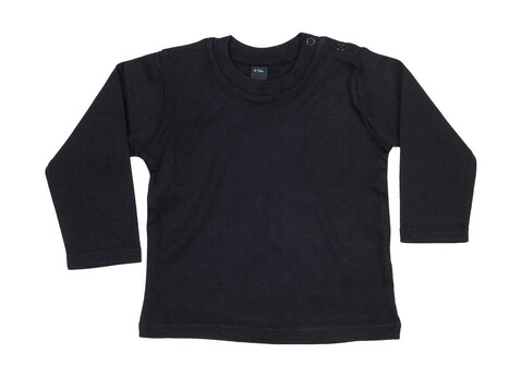 BabyBugz Baby Longsleeve Top, Black, 12-18 bedrucken, Art.-Nr. 011471014 BabyBugz Baby Longsleeve Top, Black, 12-18 bedrucken, Art.-Nr. 011471014