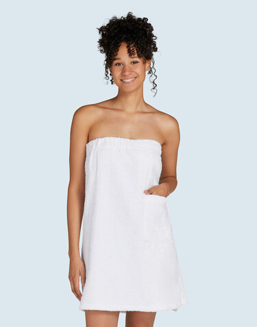 SG ACCESSORIES - TOWELS Rhône Sauna Towel, White, S bedrucken, Art.-Nr. 011640003