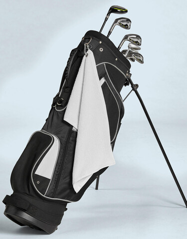 SG ACCESSORIES - TOWELS Thames Golf Towel 30x50 cm, White, One Size bedrucken, Art.-Nr. 012640000