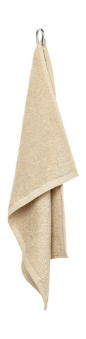 SG ACCESSORIES - TOWELS Thames Golf Towel 30x50 cm, Sand, One Size bedrucken, Art.-Nr. 012647410