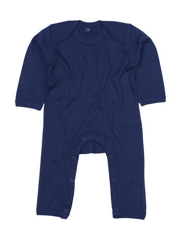 BabyBugz Baby Rompasuit, Nautical Navy, 3-6 bedrucken, Art.-Nr. 013472012