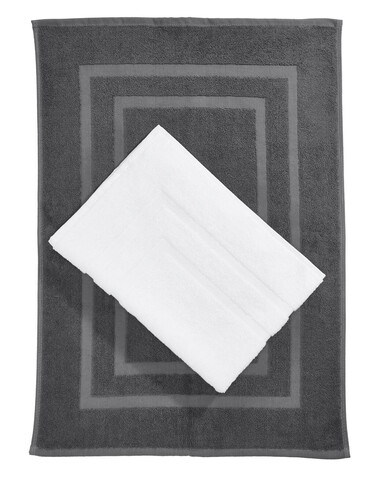 SG ACCESSORIES - TOWELS Tiber Bath Mat 50x70 cm, Steel Grey, One Size bedrucken, Art.-Nr. 014641110