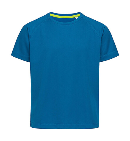 Stedman Active 140 Raglan Kids, King Blue, XS (110-116) bedrucken, Art.-Nr. 015053042