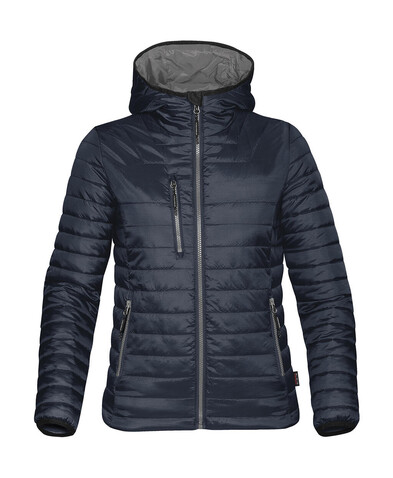 StormTech Women`s Gravity Thermal Jacket, Navy/Charcoal, S bedrucken, Art.-Nr. 015182643
