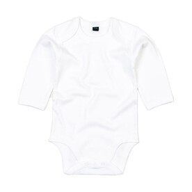BabyBugz Baby long Sleeve Bodysuit, White, 3-6 bedrucken, Art.-Nr. 015470002 BabyBugz Baby long Sleeve Bodysuit, White, 3-6 bedrucken, Art.-Nr. 015470002
