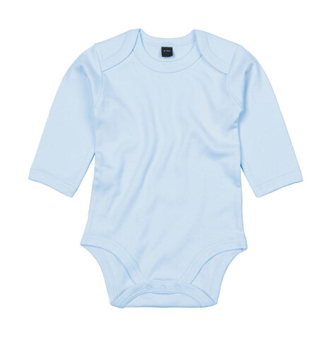BabyBugz Baby long Sleeve Bodysuit, Dusty Blue, 3-6 bedrucken, Art.-Nr. 015473112 BabyBugz Baby long Sleeve Bodysuit, Dusty Blue, 3-6 bedrucken, Art.-Nr. 015473112