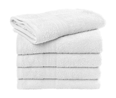 SG ACCESSORIES - TOWELS Rhine Hand Towel COMFORT, White, One Size bedrucken, Art.-Nr. 015640000