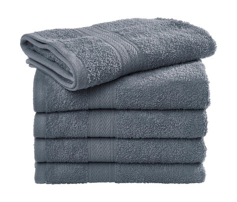 SG ACCESSORIES - TOWELS Rhine Hand Towel COMFORT, Graphite Grey, One Size bedrucken, Art.-Nr. 015641180