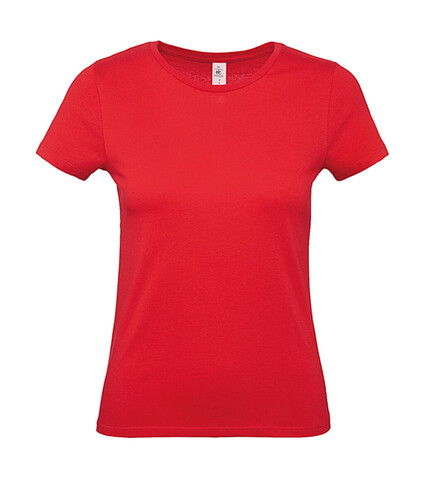 B &amp; C #E150 /women T-Shirt, Red, M bedrucken, Art.-Nr. 016424004