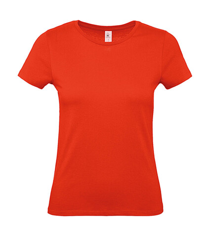 B & C #E150 /women T-Shirt, Fire Red, L bedrucken, Art.-Nr. 016424075 B & C #E150 /women T-Shirt, Fire Red, L bedrucken, Art.-Nr. 016424075
