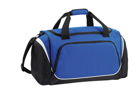 Quadra Pro Team Holdall, Bright Royal/Black/White, One Size bedrucken, Art.-Nr. 017303850