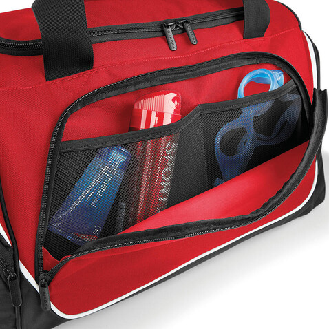 Quadra Pro Team Holdall, Classic Red/Black/White, One Size bedrucken, Art.-Nr. 017304860