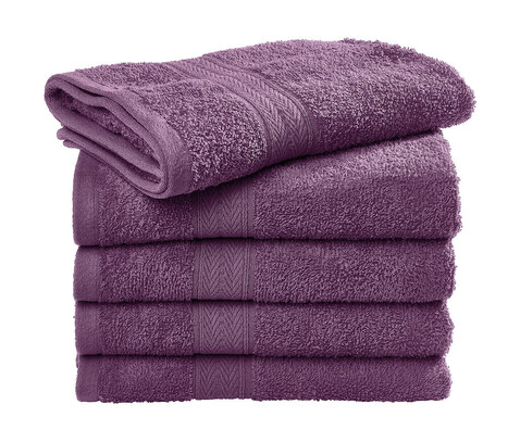 SG ACCESSORIES - TOWELS Rhine Beach Towel COMFORT, Aubergine, 100x150 bedrucken, Art.-Nr. 017644441