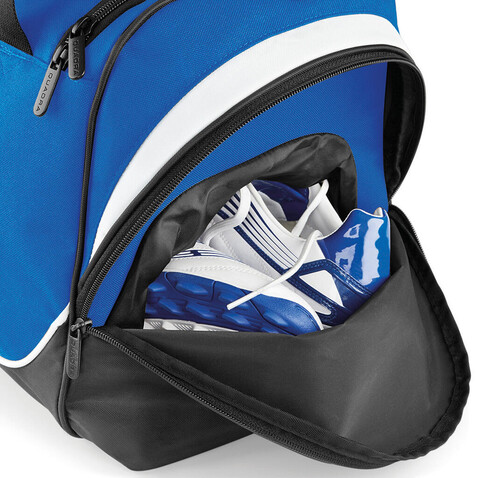 Quadra Pro Team Locker Bag, Classic Red/Black/White, One Size bedrucken, Art.-Nr. 018304860