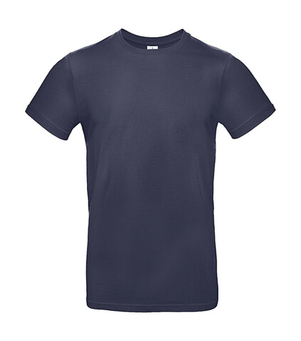 B &amp; C #E190 T-Shirt, Navy Blue, L bedrucken, Art.-Nr. 019422073