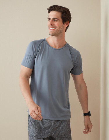 Stedman Active 140 Team Raglan Men, White, XL bedrucken, Art.-Nr. 020050006