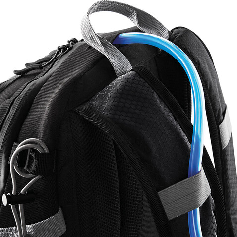Quadra SLX 20 Litre Daypack, Black, One Size bedrucken, Art.-Nr. 020301010