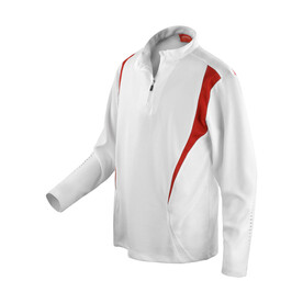 Result Spiro Trial Training Top, White/Red/White, XS bedrucken, Art.-Nr. 020330912 Result Spiro Trial Training Top, White/Red/White, XS bedrucken, Art.-Nr. 020330912