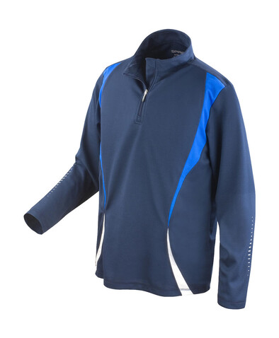 Result Spiro Trial Training Top, Navy/Royal/White, M bedrucken, Art.-Nr. 020332904
