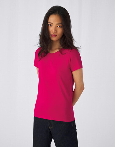 B &amp; C #E190 /women T-Shirt, Burgundy, L bedrucken, Art.-Nr. 020424485