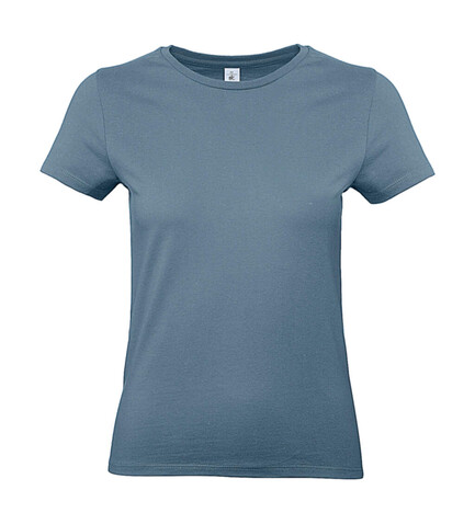 B &amp; C #E190 /women T-Shirt, Stone Blue, XL bedrucken, Art.-Nr. 020423366