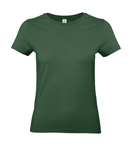 B &amp; C #E190 /women T-Shirt, Bottle Green, L bedrucken, Art.-Nr. 020425405