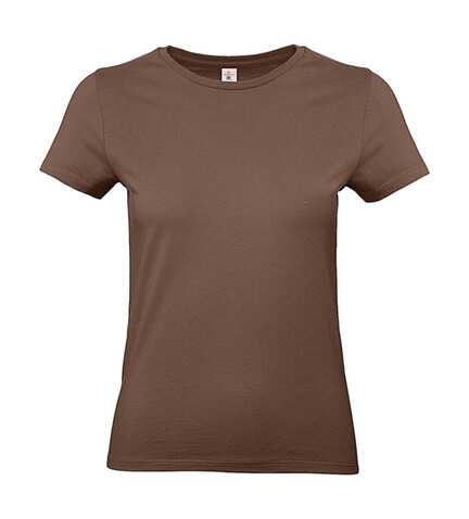 B &amp; C #E190 /women T-Shirt, Chocolate, S bedrucken, Art.-Nr. 020427013
