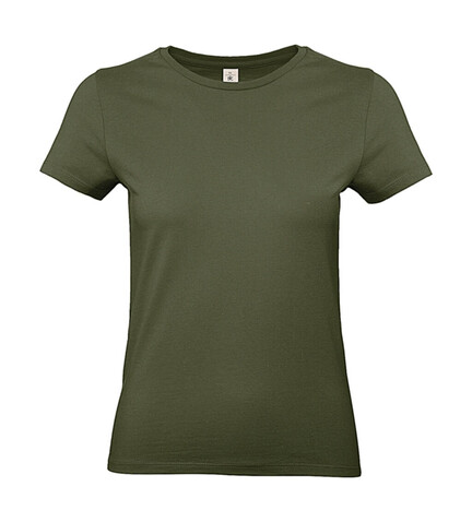 B &amp; C #E190 /women T-Shirt, Urban Khaki, 2XL bedrucken, Art.-Nr. 020427367