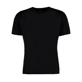 Kustom Kit Regular Fit Cooltex® Contrast Tee, Black/Black, XS bedrucken, Art.-Nr. 021111522