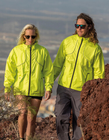 Result Spiro Cycling Jacket, Neon Lime, S bedrucken, Art.-Nr. 021335223
