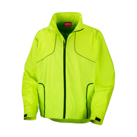 Result Spiro Cycling Jacket, Neon Lime, S bedrucken, Art.-Nr. 021335223