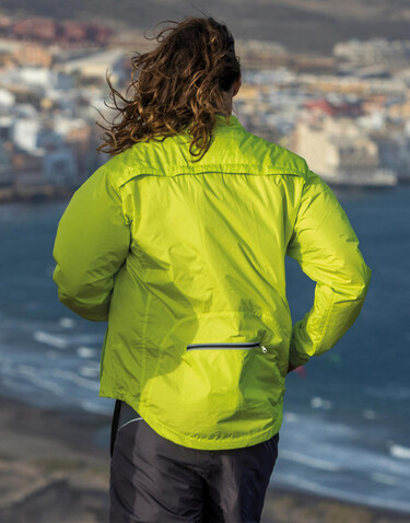 Result Spiro Cycling Jacket, Neon Lime, S bedrucken, Art.-Nr. 021335223
