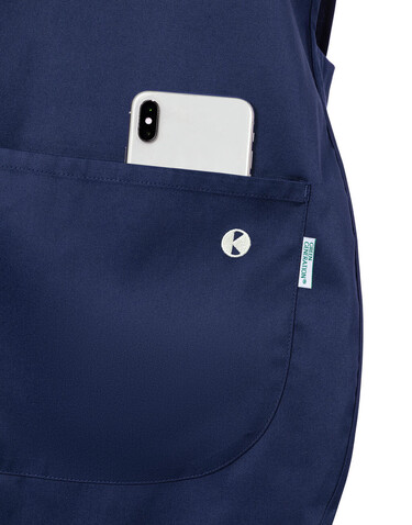 Karlowsky Pull-over Tunic Essential, Aubergine, 2XL bedrucken, Art.-Nr. 022674457