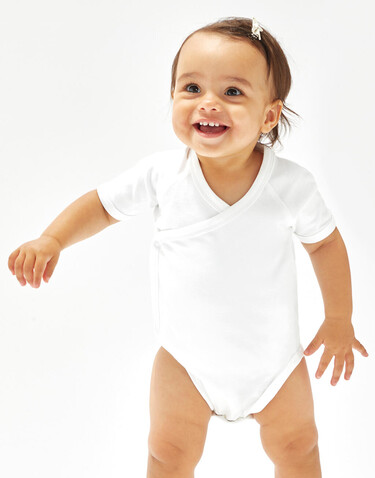 BabyBugz Baby Kimono Bodysuit, Organic Natural, 6-12 bedrucken, Art.-Nr. 023470083 BabyBugz Baby Kimono Bodysuit, Organic Natural, 6-12 bedrucken, Art.-Nr. 023470083
