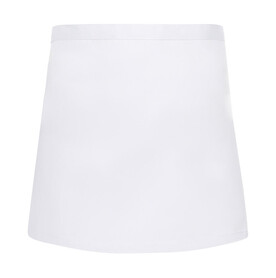 Karlowsky Waist Apron Basic 70 x 55 cm, White, One Size bedrucken, Art.-Nr. 025670000
