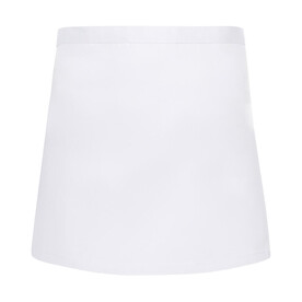 Karlowsky Waist Apron Basic 70 x 55 cm, White, One Size bedrucken, Art.-Nr. 025670000
